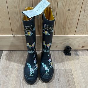 Joules Rain Boots NWT US 7